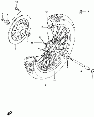 67-Etupyörä