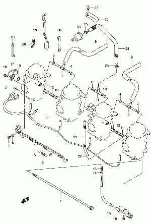 14-Kaasuttimen kiinitys