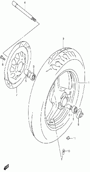 57-Etupyörä