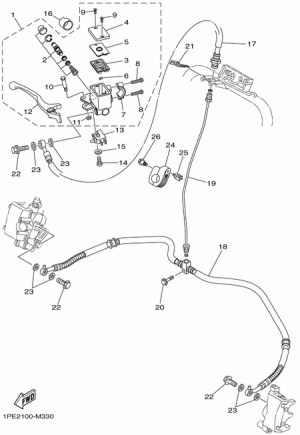 33-Etujarrun sylinteri