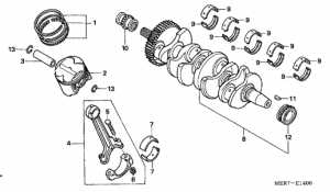 E14-Kampiakseli