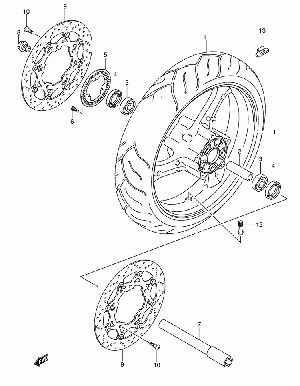 52-Etupyörä