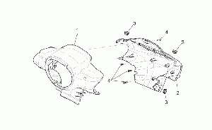 Front body I - Headlight support