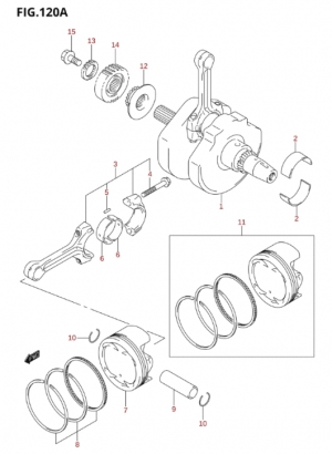 120A-Kampiakseli