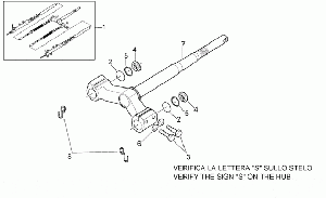 Etuhaarukka - Stem base