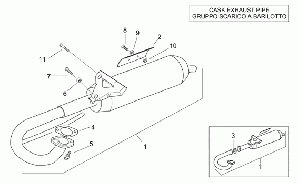 Exhaust unit "BAR"