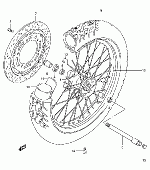 57-Etupyörä