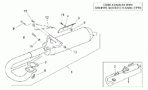 Exhaust unit "BAR"