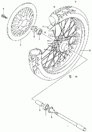 54-Etupyörä