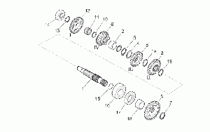 Driven shaft