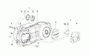 Variator cover