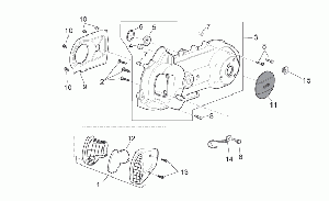 Variator cover