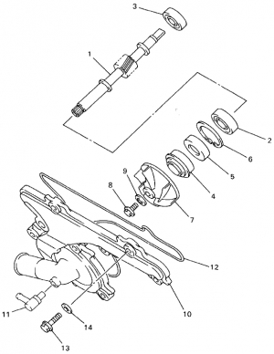 3-Vesipumppu