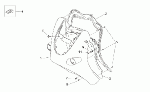 Front body - Shield