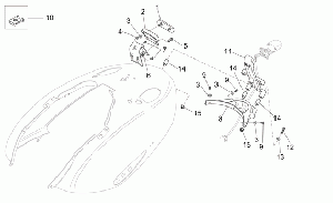 Rear body - Plate holder