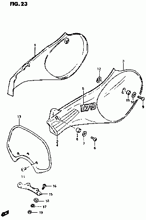 23-Sivuposket, etunumerokilpi