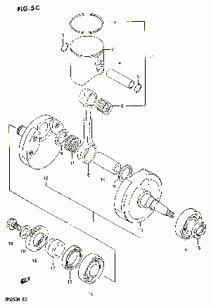 05-Kampiakseli, mäntä 92