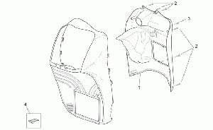 Front body - Internal shield