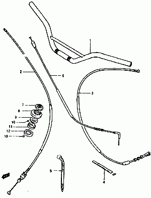 30-Ohjaustanko, vaijerit, ohjauslaakeri