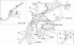 Johtosarja, sähköosia II