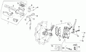 Front brake system