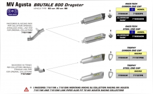 BRUTALE 800 DRAGSTER  2014 - 2015