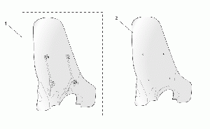 Tuulilasi / visiiri