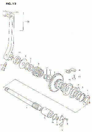 12-Käynnistin osat