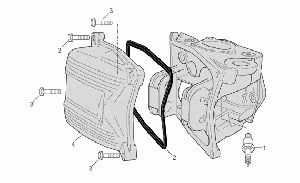 Head cover (Int. Thermostat)