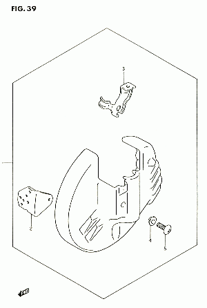 39-Etujarrun suojus