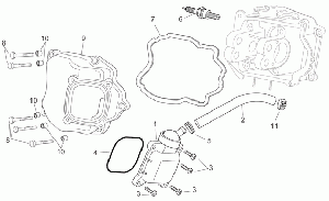 Oil breather valve