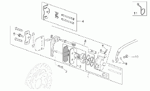 Front caliper