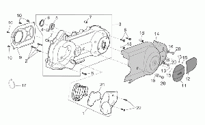 Variator cover