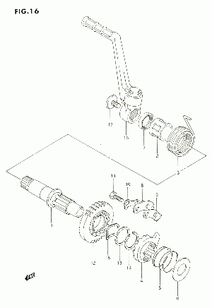 16-Käynnistin