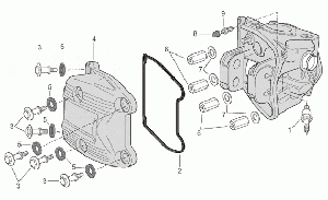 Head cover (Ext.Thermostat)