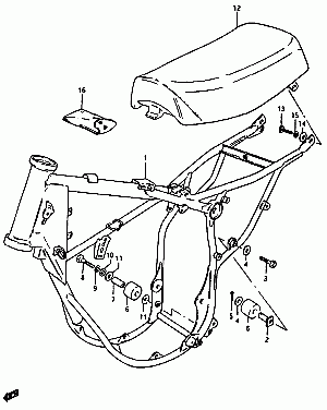 16-Runko, istuin