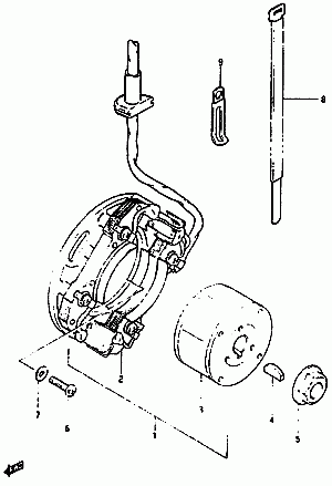 17-Vauhtipyörä, alakäämi