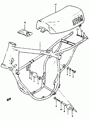 14-Runko, istuin