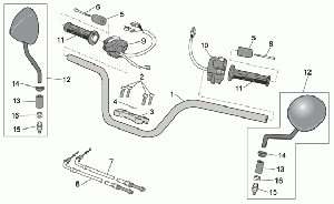 STANDARD Rhandlebar