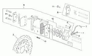 Front caliper