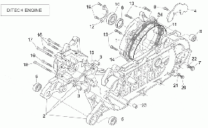 Moottorin lohkot (Ditech)