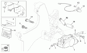 Rear caliper