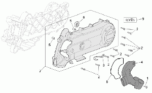 Variator cover