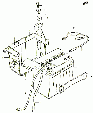 23-Akku, akkukotelo