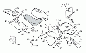 Rungon muoviosat