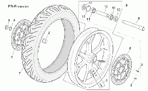 R-RF versio etupyörä