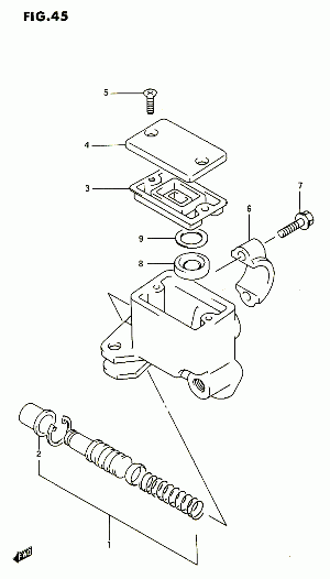 45-Etujarrun puristin