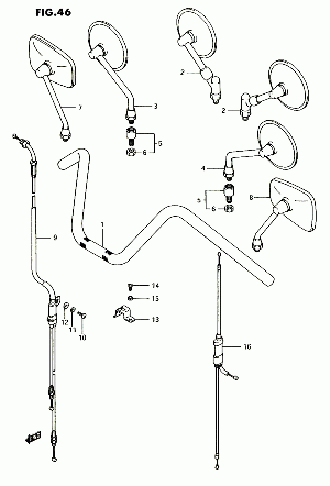 46-Ohjaintanko, Peilit