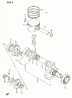 05-Kampiakseli, mäntä