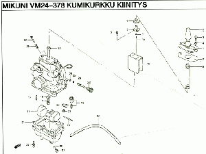 VM24-378 Kumikurkkukiinitys Kaasutin